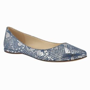 Nine West Speakup Almond Toe Ballerina Schoenen Blauw Nederland | NOB-471692